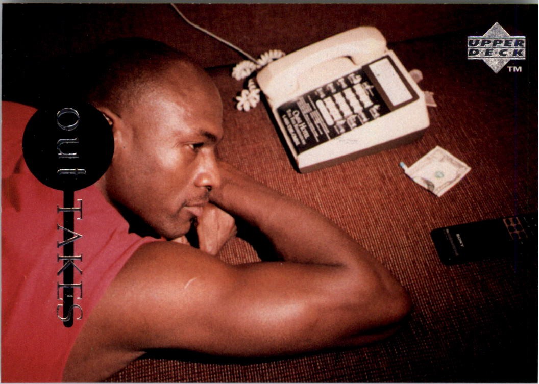 1994 Upper Deck Jordan Rare Air #55 Michael Jordan (Resting on sofa) BSK