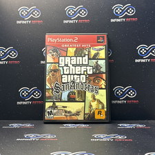 Grand Theft Auto: San Andreas Sony PlayStation 2 PS2 CIB With Poster Refurbished