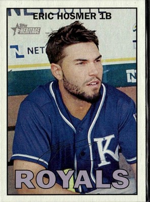 2016 Topps Heritage #490 Eric Hosmer