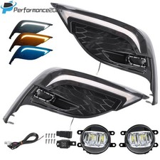 For Toyota Camry Se Xse 2021- 2024 Led Daytime Running Light Drl Fog Light Kits