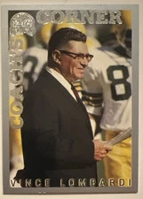 Vince Lombardi 2000 Fleer Greats Of The Game Coach’s Corner #93CC Packers ESE