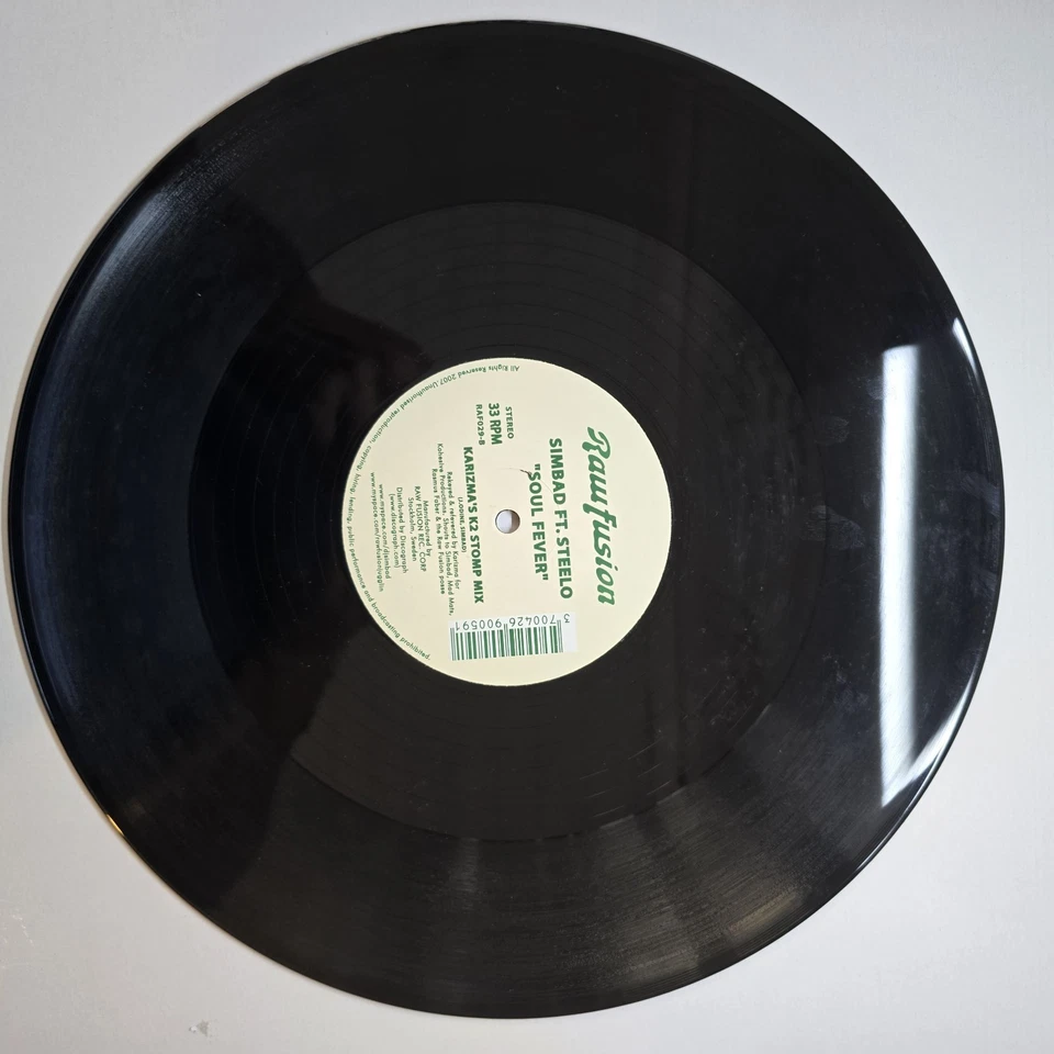 Simbad Featuring Abdul Shyllon / Steelo – Supersonic Revelation / Soul Fever - Image 3 of 3