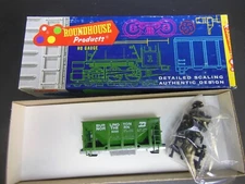 HO SCALE ROUNDHOUSE BURLINTON NORTHERN BN 8008 22' ORE CAR KIT