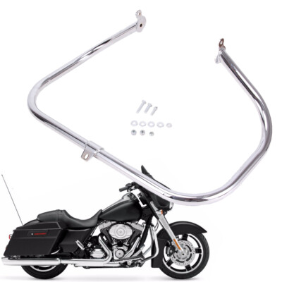 Custom Engine Guard Crash Bar For Harley Touring Road King & Street - View #2