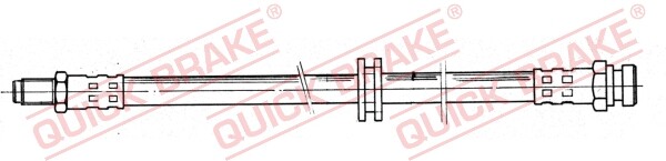 Quick Brake 32.927 Bremsschlauch 535 Mm FüR Saab-image