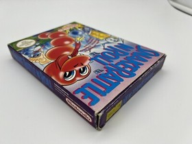 ‼️NINTENDO NES SNAKE RATTLE N ROLL-OVP-CIB-Komplett-Guter Zustand‼️ 