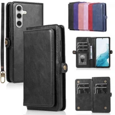 Double Flip Multi Slot Wallet Folio Case for Samsung Galaxy A14 5G