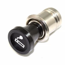 New Custom Accessories Cigarette Lighter Chrome 10220 FREE 1ST CLASS SAME DAY SH