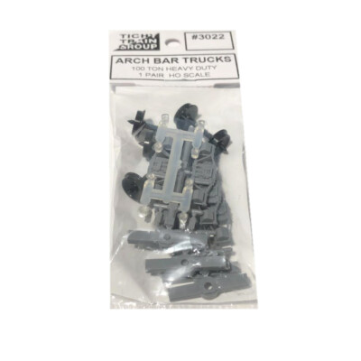 NEW Tichy Train 100T HD Arch Bar Truck w/Wheelsets Kit (2) HO FREE US SHIP