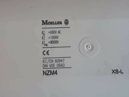MOELLER NZM4 690V AC 1000V 8000V IEC/EN 60947 (NUEVO STOCK ANTIGUO) - Imagen 8 de 12