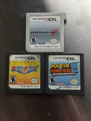 Mario Bundle (Cartridge Only)(MarioKart 7, MarioParty DS, Mario Vs DonkeyKong 2)