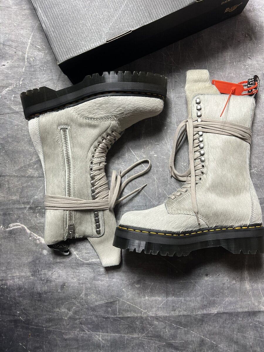 Rick Owens Dr Martens Pony Hair Boots | eBay Rick Owens Dr Martens Pony Hair Boots | eBay