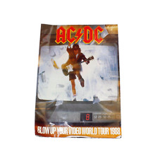 AC/DC Blow up your video World Tour 1988 Poster Programme Memorabilia Book