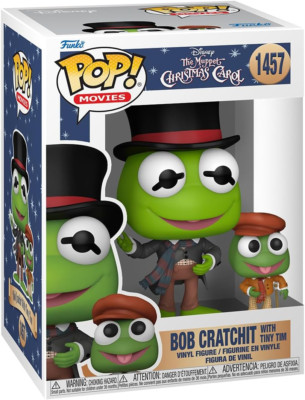 Pop! & Buddy Disney Holiday - Muppet Christmas Carol, Kermit & Robin Figures