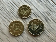 MONETE EURO CIPRO 2008 FIOR DI