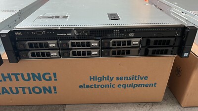 Dell PowerEdge R530 Server 2x Xeon E2630 4TB SAS 64GB DDR4 HWRAID U2 10GBIT SFP+