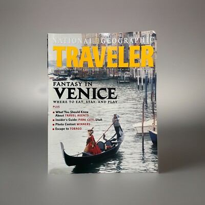National Geographic Traveler Mag Jan/Feb 1999 Fantasy In Venice