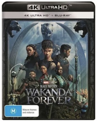 Black Panther - Wakanda Forever (4K UHD + Blu-Ray) Brand New & Sealed - Region B