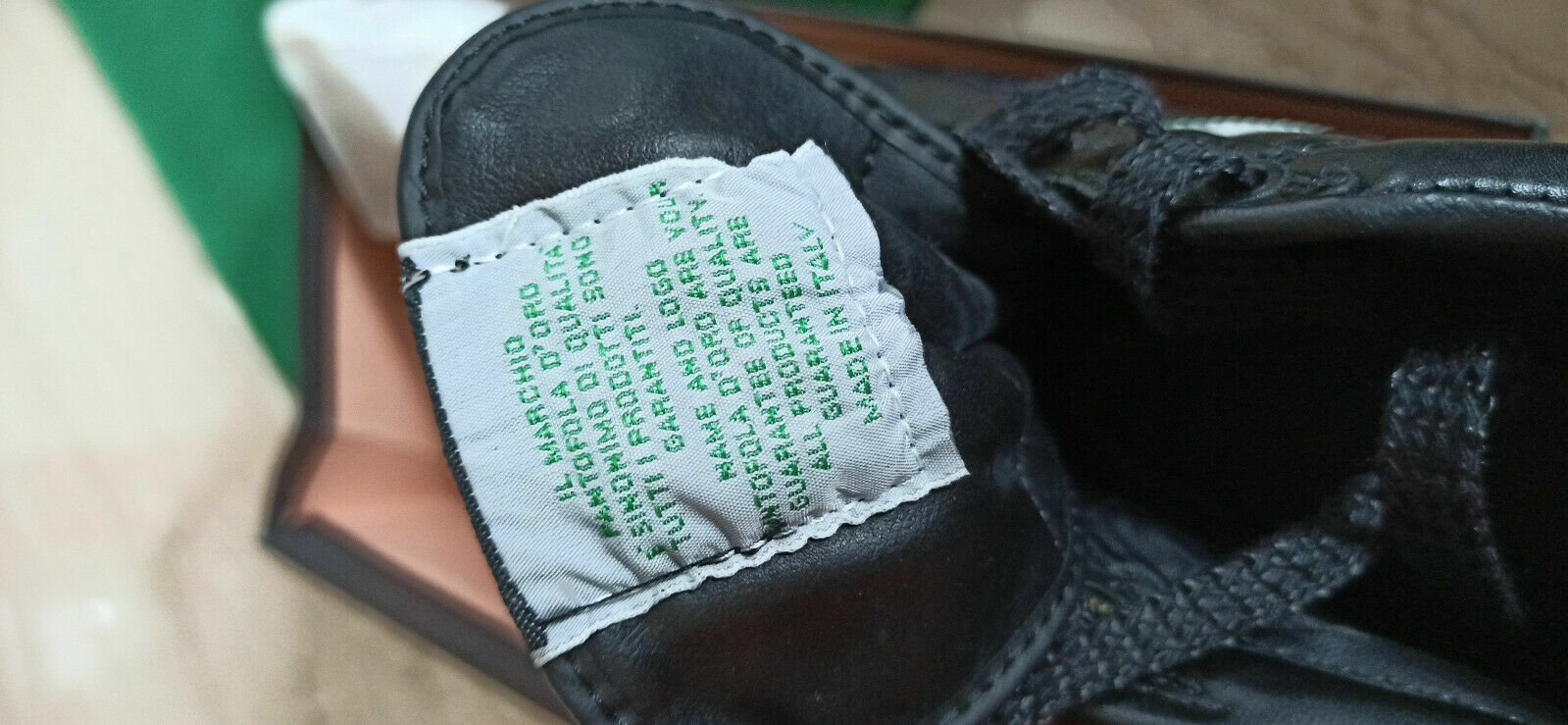 PANTOFOLA D’ORO vintage pantofola d'oro Emidio Lazzarini Super ASCOLANA AVVITATO brev. ascolana