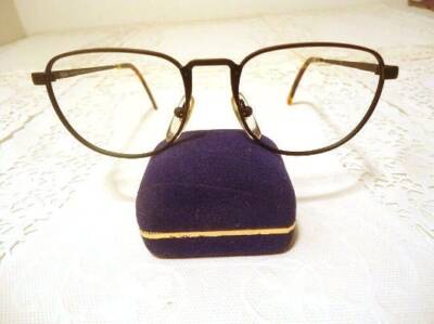 Mossimo Eyeglass Frames Albini 034 Italy Matt Black Vintage  47 20 Lot 429