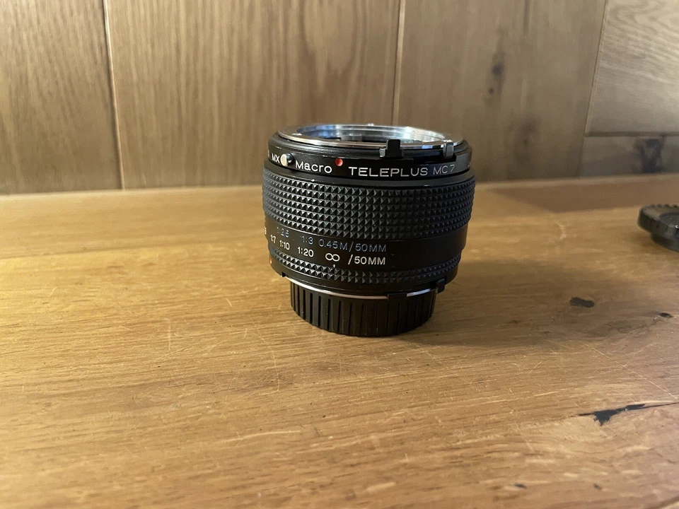 *Mint* Kenko 2x MX 1:1 Macro Teleplus MC7 Helicoid Teleconverter for Minolta SR Foto 3 de 4