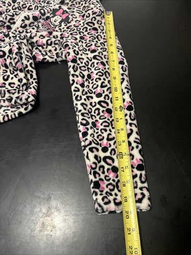 Disney Girls Minnie Mouse Full Zip Jacket Size 10 Leopard Print - Picture 9 of 9