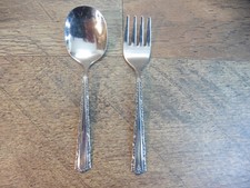 Oneida Deluxe Stainless CHERIE Baby Fork  Spoon Flatware