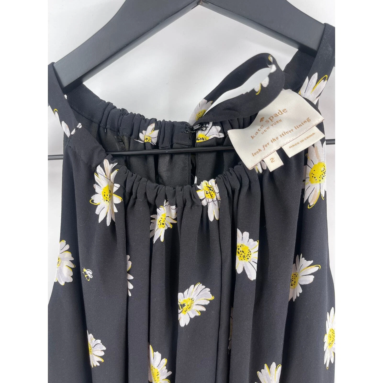 Maxi abito Kate Spade margherita Halter taglia 2