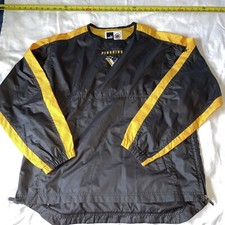 Pittsburgh Penguins NHL Windbreaker Pullover Jacket Adult Medium Vintage Puma
