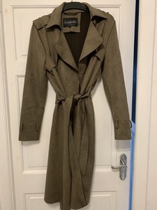 suede mac coat
