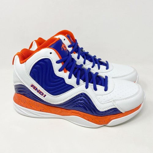 And1 Maverick Basketball Shoe White 