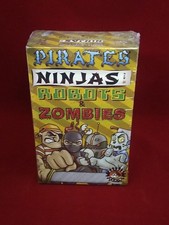 Pirates Ninjas Robots & Zombies Tactical Tile Game Rather Dashing Games NEW 