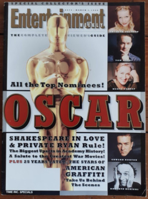 ENTERTAINMENT WEEKLY 474, THE OSCARS, 1. MÄRZ 1999