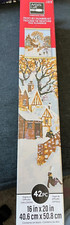 Artist's Loft Snowy Winter Christmas Farm Paint by Number Kit 756939 NEW
