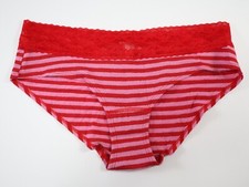 Victoria's Secret VTG 2013 2010s Cotton Lace Culotte Hiphugger Panties MEDIUM
