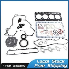 V3800 V3800t Engine Overhaul Gasket Kit Set For Kubota Bobcat 1g574-99355