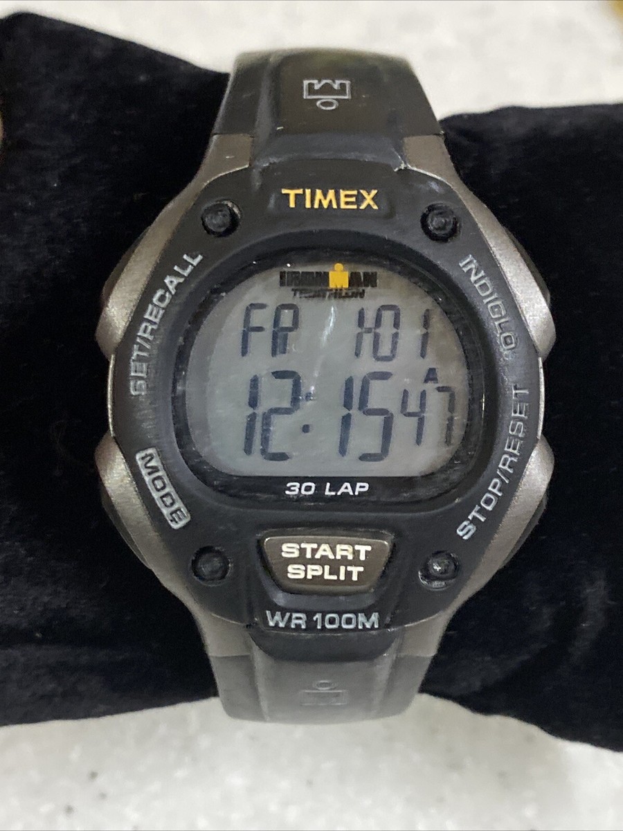 Timex Men T5E901 Ironman Triathlon Multifunction 41mm Quartz