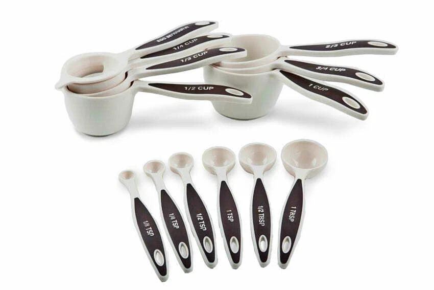 13 pcs Measuring Cups & Spoons with Egg Separator Set - Tablespoon/Teaspoon Kit
