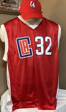 LOS ANGELES CLIPPERS GRIFFIN #32 NBA Basketball Jersey XL NWT & Adidas NBA Cap