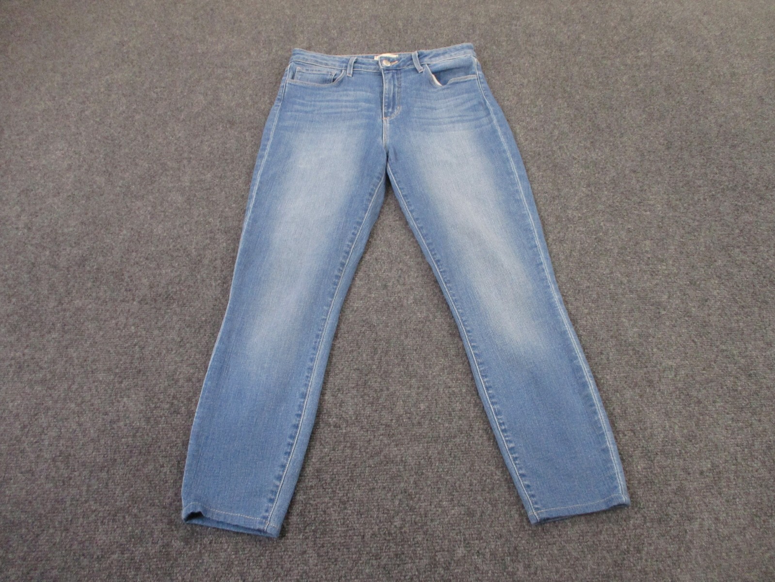 Lagence Jeans Womens 28 Blue Denim Straight Skinny Faded Stretch Casual