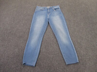 Lagence Jeans Womens 28 Blue Denim Straight Skinny Faded Stretch Casual