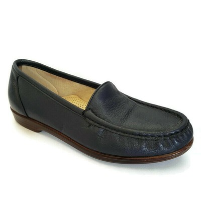 SAS Simplify Tripad Comfort Blue Patent Leather Orthopedic Loafers Womens 8 US | eBay