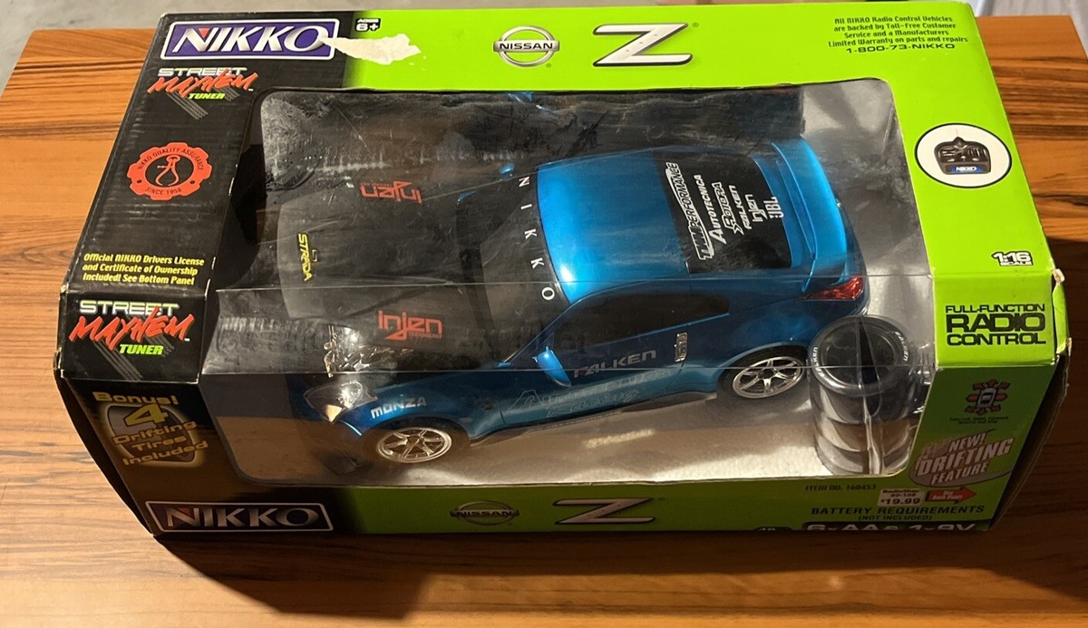 Nikko Nissan Z Street Mayhem Tuner Remote Control RCCar Rare Nikko Nissan Z Street Mayhem Tuner Remote Control RCCar Rare