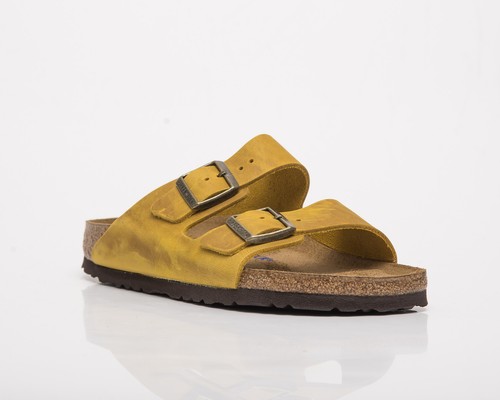 Birkenstock Arizona BS Unisex Men's Women's Ochre Casual Lifestyle Narrow  Sandal | eBay