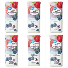 6 Pack Great Value Sugar-Free Berry Pomegranate Drink Mix 36 Packets 72 Quarts