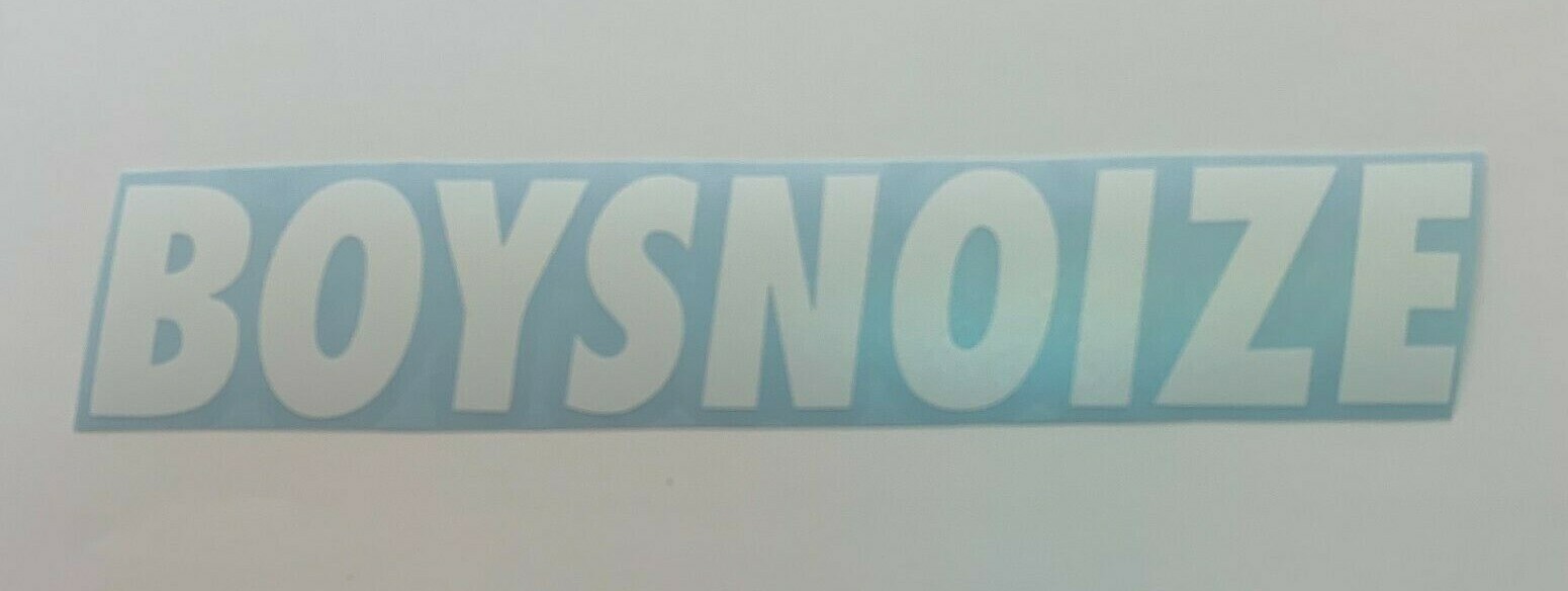 Logo 2 Die Cut Vinyl Sticker DJ Club House Dance Trance