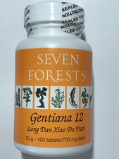 Seven Forests - Gentiana 12 / Long Dan Xiao Du Pian, 100 Tablets