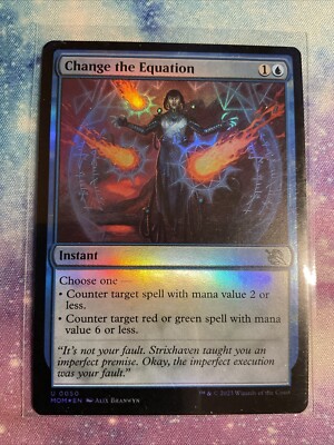 Change the Equation (Foil) March of the Machine MTG - NM+