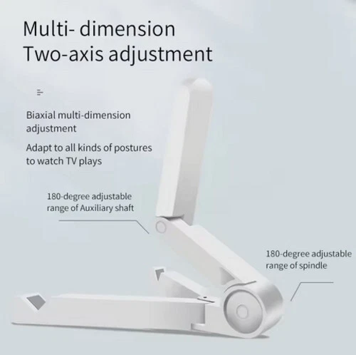 Tablet-Ständer Handyhalter Verstellbar Smartphone Tablet-PC iPad E-Reader 4"-12" - Bild 3 von 4