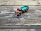 Dinky Diecast Toys 414  Dodge Tipper Truck Orange/Green spares or repairs